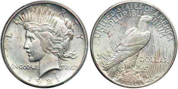 1 Dollar 美利堅合眾國 (1776 - ) 銀 