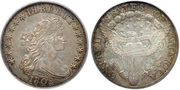 1 Dollar 美利堅合眾國 (1776 - ) 銀 Anne Willing Bingham (1764-1801)