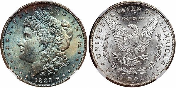 1 Dollar 美利堅合眾國 (1776 - ) 銀 