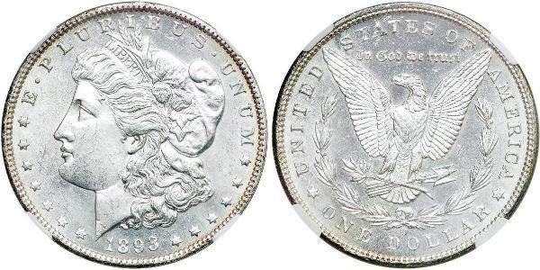 1 Dollar 美利堅合眾國 (1776 - ) 銀 