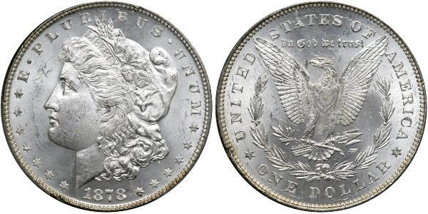 1 Dollar 美利堅合眾國 (1776 - ) 銀 