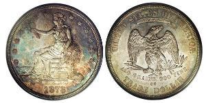 1 Dollar 美利堅合眾國 (1776 - ) 銀/銅 