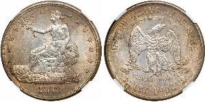 1 Dollar 美利堅合眾國 (1776 - ) 銀/銅 