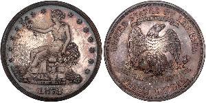 1 Dollar 美利堅合眾國 (1776 - ) 銀/銅 