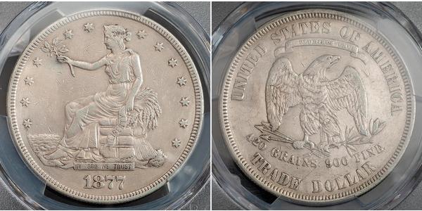 1 Dollar 美利堅合眾國 (1776 - ) 銀/銅 