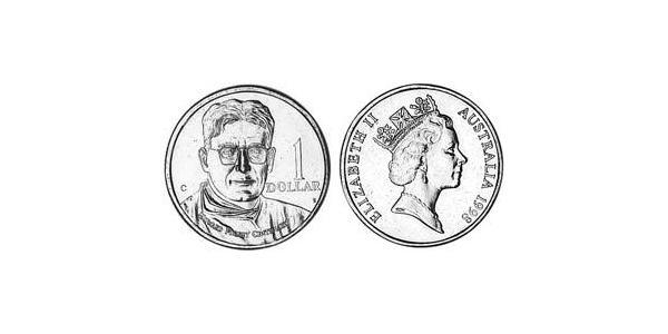 1 Dollar 澳大利亚 铝/銅/镍 伊丽莎白二世 (1926-2022)