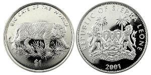1 Dollar Sierra Leone 銅/镍 