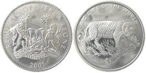1 Dollar Sierra Leone 銅/镍 