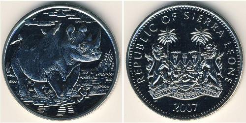 1 Dollar Sierra Leone 銅/镍 