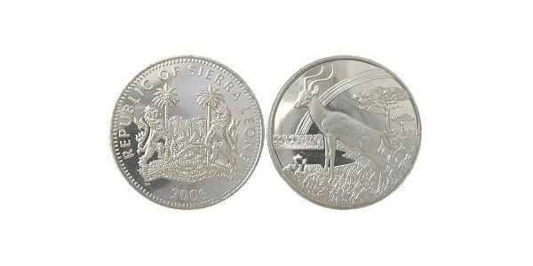 1 Dollar Sierra Leone 銅/镍 