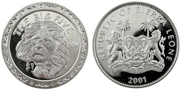 1 Dollar Sierra Leone 銅/镍 