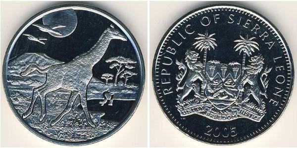 1 Dollar Sierra Leone 銅/镍 