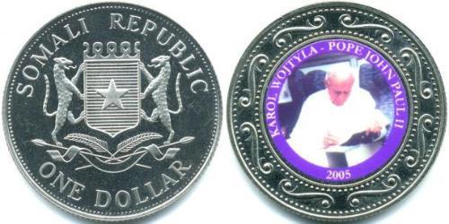 1 Dollar Somalia 銅/镍 