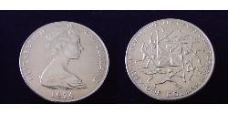 1 Dollar 新西兰 镍/銅 伊丽莎白二世 (1926-2022)