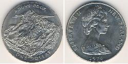 1 Dollar 新西兰 镍/銅 