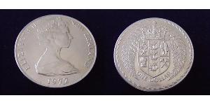 1 Dollar 新西兰 銅/镍 伊丽莎白二世 (1926-2022)