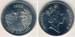 1 Dollar 百慕大 镍/銅 伊丽莎白二世 (1926-2022)