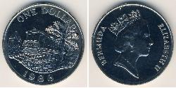 1 Dollar 百慕大 镍/銅 伊丽莎白二世 (1926-2022)
