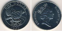1 Dollar 百慕大 镍/銅 伊丽莎白二世 (1926-2022)