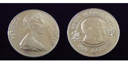 1 Dollar 百慕大 镍/銅 伊丽莎白二世 (1926-2022)