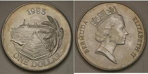 1 Dollar 百慕大 銅/镍 伊丽莎白二世 (1926-2022)