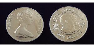 1 Dollar 百慕大 銅/镍 伊丽莎白二世 (1926-2022)
