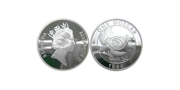 1 Dollar 百慕大 銅/镍 伊丽莎白二世 (1926-2022)