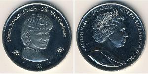 1 Dollar 维尔京群岛 銅/镍 