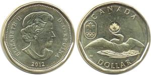 1 Dollaro Canada Acciaio Elisabetta II (1926-2022)