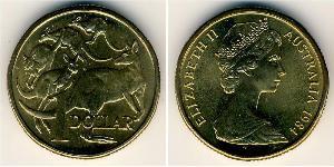 1 Dollaro Australia (1939 - ) Alluminio/Rame/Nichel Elisabetta II (1926-2022)