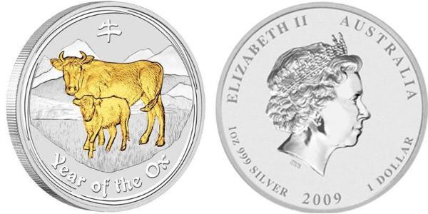 1 Dollaro Australia (1939 - ) Argento 