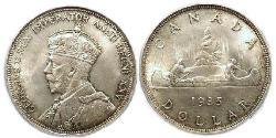 1 Dollaro Canada Argento Giorgio V (1865-1936)