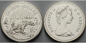 1 Dollaro Canada Argento Elisabetta II (1926-2022)