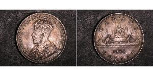 1 Dollaro Canada Argento Giorgio V (1865-1936)