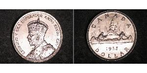 1 Dollaro Canada Argento Giorgio V (1865-1936)