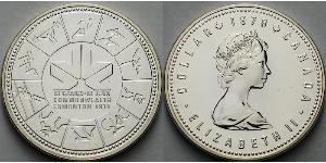 1 Dollaro Canada Argento Elisabetta II (1926-2022)