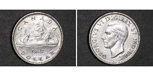 1 Dollaro Canada Argento Giorgio VI (1895-1952)