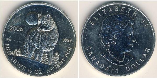 1 Dollaro Canada Argento 