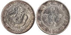 1 Dollaro Cina Argento 