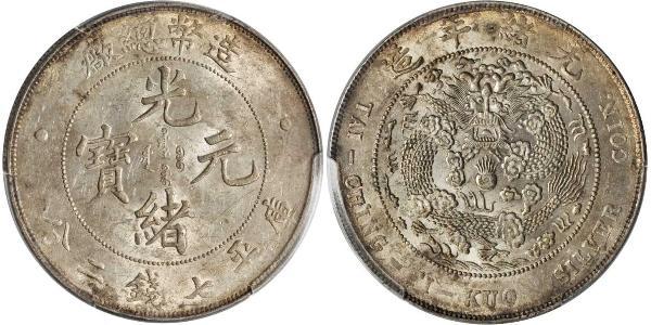 1 Dollaro Cina Argento 