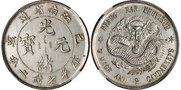 1 Dollaro Cina Argento 