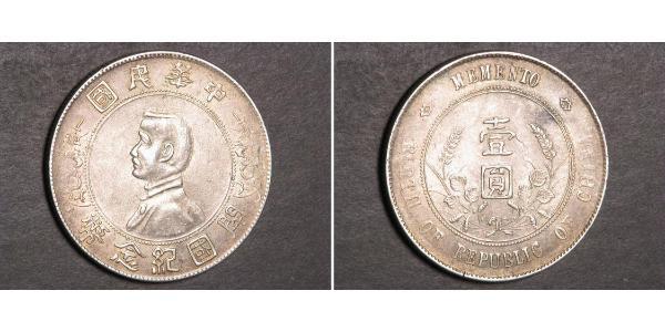 1 Dollaro Cina Argento 