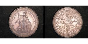 1 Dollaro Hong Kong / Impero britannico (1497 - 1949) Argento 