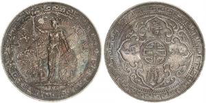 1 Dollaro Hong Kong / Impero britannico (1497 - 1949) Argento 