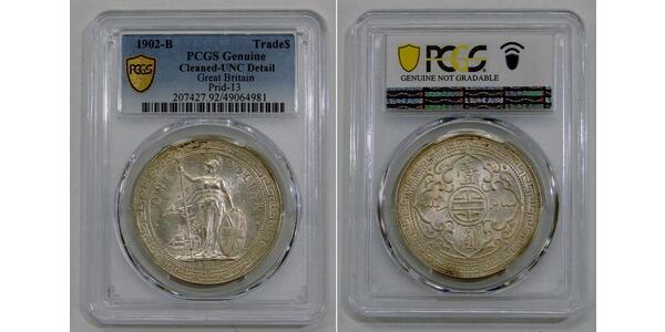 1 Dollaro Hong Kong / Impero britannico (1497 - 1949) Argento 
