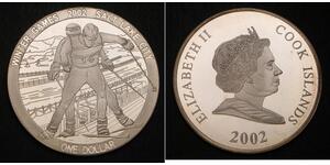 1 Dollaro Isole Cook Argento Elisabetta II (1926-2022)