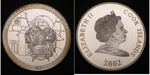 1 Dollaro Isole Cook Argento Elisabetta II (1926-2022)