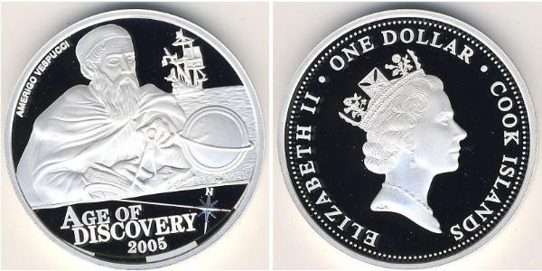 1 Dollaro Isole Cook Argento 