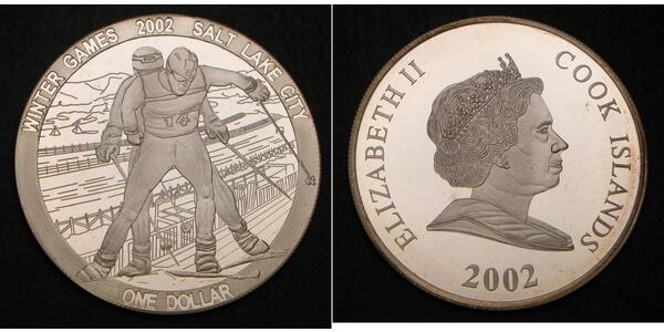 1 Dollaro Isole Cook Argento Elisabetta II (1926-2022)