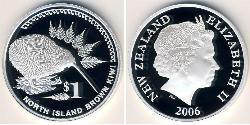 1 Dollaro Nuova Zelanda Argento 
